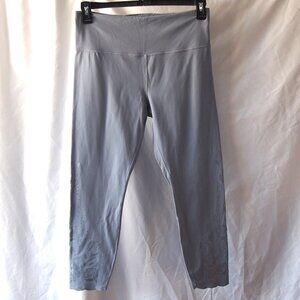 ATHLETA Elation Eyelet 7/8 ,Blue SOFT Yoga Tights, Size L
